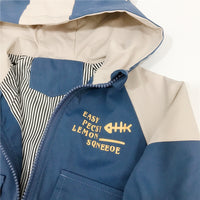 Load image into Gallery viewer, Baby Kid Boys Letters Color-blocking Print Jackets Outwears Wholesale 22011227
