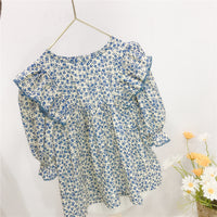 Load image into Gallery viewer, Baby Kid Girls Flower Print Dresses Wholesale 22011239
