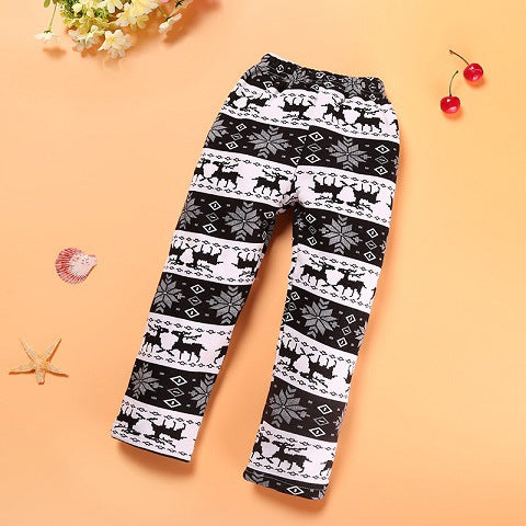 Kid Girls Animals Cartoon Print Pants Wholesale 22011409