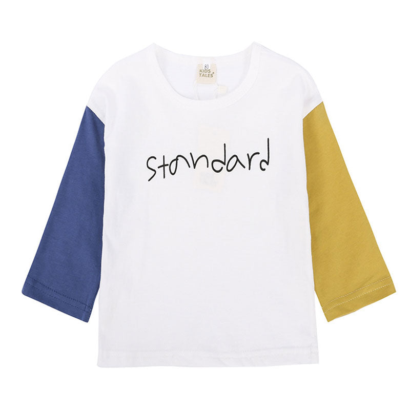 Baby Kid Unisex Color-blocking Tops Wholesale 220114105