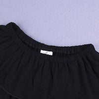 Load image into Gallery viewer, 2 Pieces Set Baby Kid Girls Solid Color Tops And Color-blocking Jeans Wholesale 220114134
