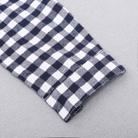 Load image into Gallery viewer, 3 Pieces Set Baby Kid Boys Checked Shirts Solid Color Blazers And Jeans Wholesale 22011414
