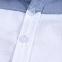 Load image into Gallery viewer, 2 Pieces Set Baby Kid Boys Color-blocking Shirts And Ripped Jeans Wholesale 220114144
