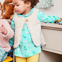 Load image into Gallery viewer, 2 Pieces Set Baby Kid Girls Animals Print Tops And Pants Wholesale 220114165
