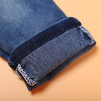 Load image into Gallery viewer, 3 Pieces Set Baby Kid Boys Solid Color Blazers Tops And Jeans Wholesale 22011417
