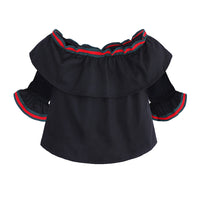 Load image into Gallery viewer, 2 Pieces Set Baby Kid Girls Solid Color Tops And Pants Wholesale 220114202
