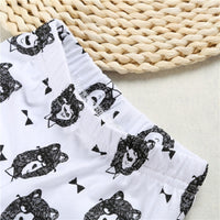 Load image into Gallery viewer, 2 Pieces Set Baby Unisex Letters Print Tops And Cartoon Pants Sleepwears Wholesale 22011423
