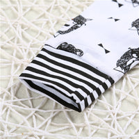 Load image into Gallery viewer, 2 Pieces Set Baby Unisex Letters Print Tops And Cartoon Pants Sleepwears Wholesale 22011423
