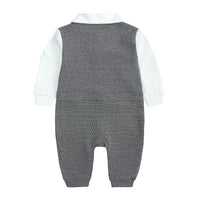 Load image into Gallery viewer, Baby Boys Striped Color-blocking Checked Bow Birthday Party Jumpsuits Wholesale 220114237
