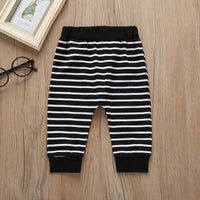 Load image into Gallery viewer, 3 Pieces Set Baby Unisex Halloween Letters Print Rompers And Striped Pants And Hats Wholesale 220114280
