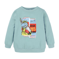 Load image into Gallery viewer, Baby Kid Boys Letters Animals Cartoon Print Hoodies Swearshirts Wholesale 220114309
