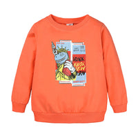 Load image into Gallery viewer, Baby Kid Boys Letters Animals Cartoon Print Hoodies Swearshirts Wholesale 220114309
