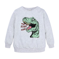 Load image into Gallery viewer, Baby Kid Boys Letters Animals Cartoon Print Hoodies Swearshirts Wholesale 220114309
