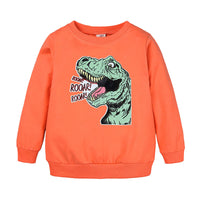 Load image into Gallery viewer, Baby Kid Boys Letters Animals Cartoon Print Hoodies Swearshirts Wholesale 220114309
