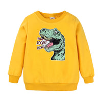 Load image into Gallery viewer, Baby Kid Boys Letters Animals Cartoon Print Hoodies Swearshirts Wholesale 220114309
