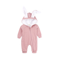 Load image into Gallery viewer, Baby Unisex Solid Color Muslin&amp;Ribbed Jumpsuits Wholesale 220114338
