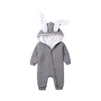 Load image into Gallery viewer, Baby Unisex Solid Color Muslin&amp;Ribbed Jumpsuits Wholesale 220114338
