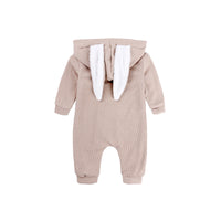 Load image into Gallery viewer, Baby Unisex Solid Color Muslin&amp;Ribbed Jumpsuits Wholesale 220114338
