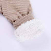 Load image into Gallery viewer, Baby Unisex Solid Color Muslin&amp;Ribbed Jumpsuits Wholesale 220114338
