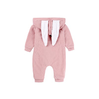 Load image into Gallery viewer, Baby Unisex Solid Color Muslin&amp;Ribbed Jumpsuits Wholesale 220114338
