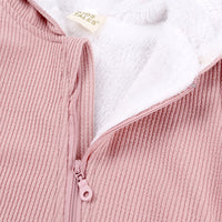 Load image into Gallery viewer, Baby Unisex Solid Color Muslin&amp;Ribbed Jumpsuits Wholesale 220114338
