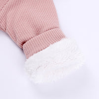 Load image into Gallery viewer, Baby Unisex Solid Color Muslin&amp;Ribbed Jumpsuits Wholesale 220114338
