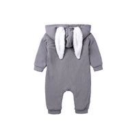 Load image into Gallery viewer, Baby Unisex Solid Color Muslin&amp;Ribbed Jumpsuits Wholesale 220114338
