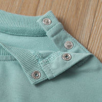 Load image into Gallery viewer, 2 Pieces Set Baby Kid Unisex Cartoon Print Tops And Love heart Pants Wholesale 220114344
