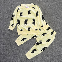 Load image into Gallery viewer, 2 Pieces Set Baby Kid Unisex Tops And Pants Wholesale 22011437
