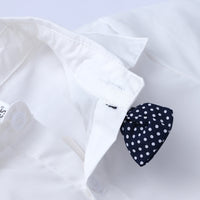 Load image into Gallery viewer, 3 Pieces Set Baby Kid Boys Solid Color Shirts Striped Vests Waistcoats And Pants Wholesale 220114393
