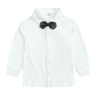 Load image into Gallery viewer, 3 Pieces Set Baby Kid Boys Solid Color Shirts Checked Vests Waistcoats And Pants Wholesale 220114410
