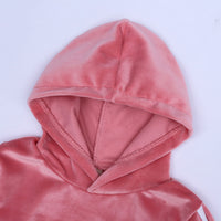 Load image into Gallery viewer, 2 Pieces Set Baby Kid Big Kid Girls Striped Hoodies Swearshirts And Pants Wholesale 220114411
