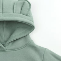 Load image into Gallery viewer, Baby Kid Girls Solid Color Hoodies Swearshirts Wholesale 220114413
