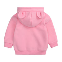 Load image into Gallery viewer, Baby Kid Girls Solid Color Hoodies Swearshirts Wholesale 220114413
