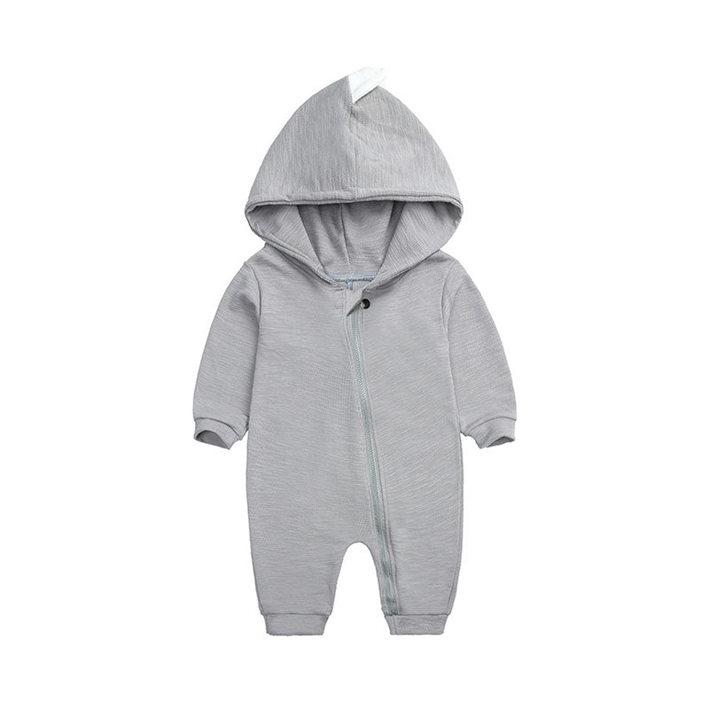 Baby Unisex Solid Color Cartoon Jumpsuits Wholesale 220114415