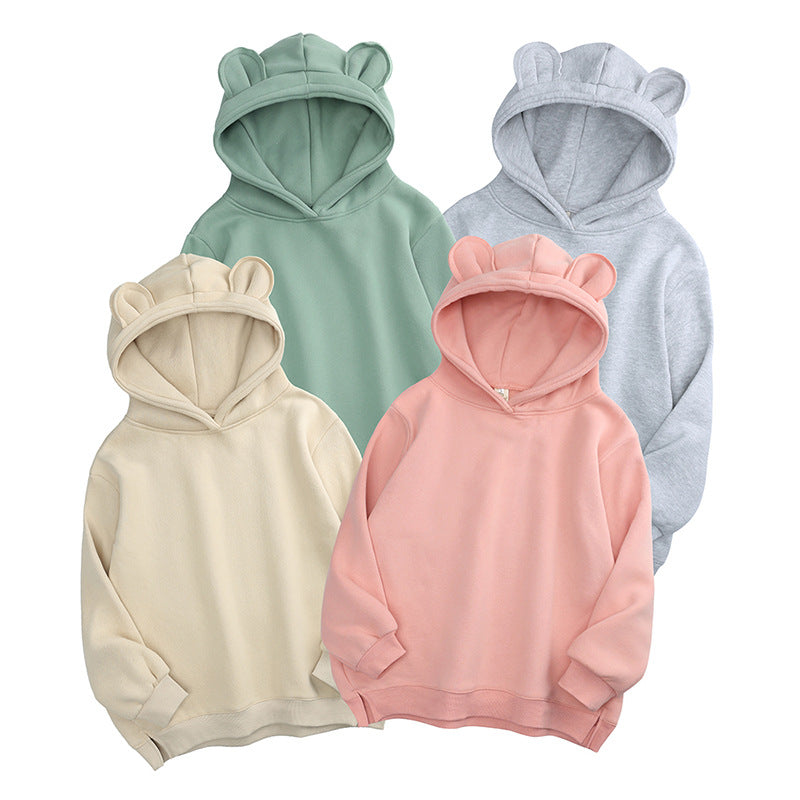 Unisex Women Men Solid Color Hoodies Swearshirts Wholesale 220114417