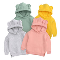 Load image into Gallery viewer, Kid Unisex Solid Color Hoodies&amp;Swearshirts Wholesale 220114418

