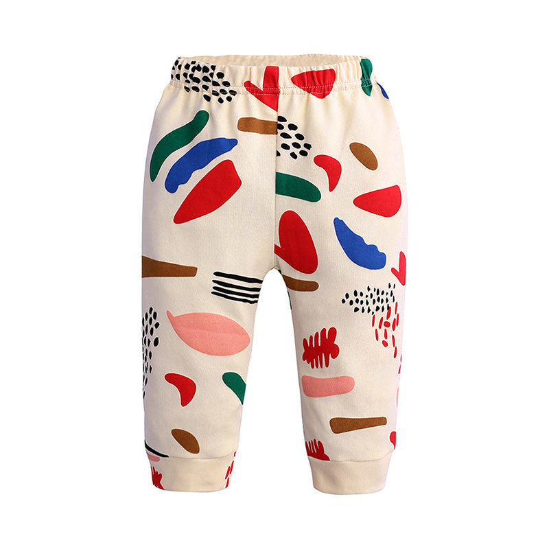 Baby Kid Unisex Color-blocking Pants Wholesale 22011442