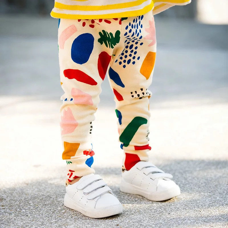 Baby Kid Unisex Color-blocking Pants Wholesale 22011442