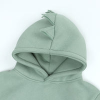 Load image into Gallery viewer, Kid Girls Boys Solid Color Dinosaur Hoodies Swearshirts Wholesale 220114421
