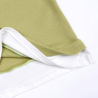 Load image into Gallery viewer, 2 Pieces Set Baby Kid Unisex Solid Color Striped Tops And Pants Wholesale 220114428
