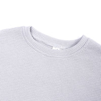 Load image into Gallery viewer, 2 Pieces Set Baby Kid Unisex Solid Color Striped Tops And Pants Wholesale 220114428
