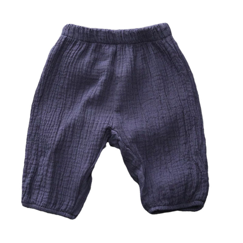 Baby Kid Girls Solid Color Pants Wholesale 22011443