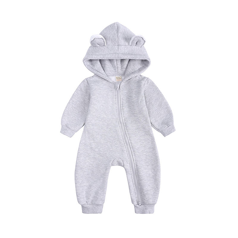 Baby Unisex Solid Color Jumpsuits Wholesale 220114441