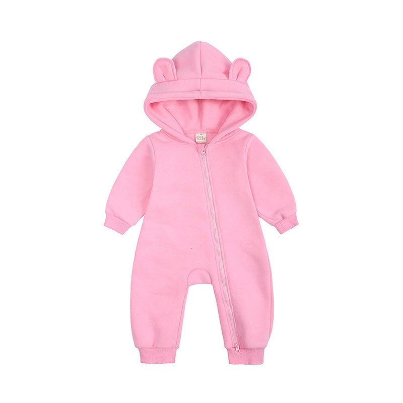 Baby Unisex Solid Color Jumpsuits Wholesale 220114441