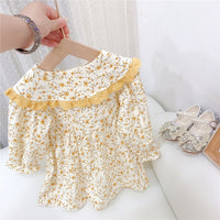 Load image into Gallery viewer, Baby Kid Girls Flower Print Dresses Wholesale 220114458
