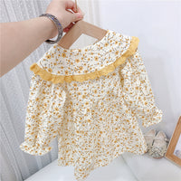 Load image into Gallery viewer, Baby Kid Girls Flower Print Dresses Wholesale 220114458
