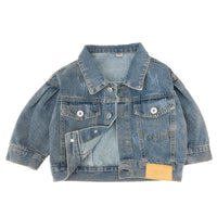 Load image into Gallery viewer, Baby Kid Girls Solid Color Jackets Outwears And Flower Print Dresses Wholesale 220114489
