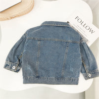 Load image into Gallery viewer, Baby Kid Girls Solid Color Jackets Outwears And Flower Print Dresses Wholesale 220114489
