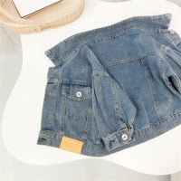 Load image into Gallery viewer, Baby Kid Girls Solid Color Jackets Outwears And Flower Print Dresses Wholesale 220114489
